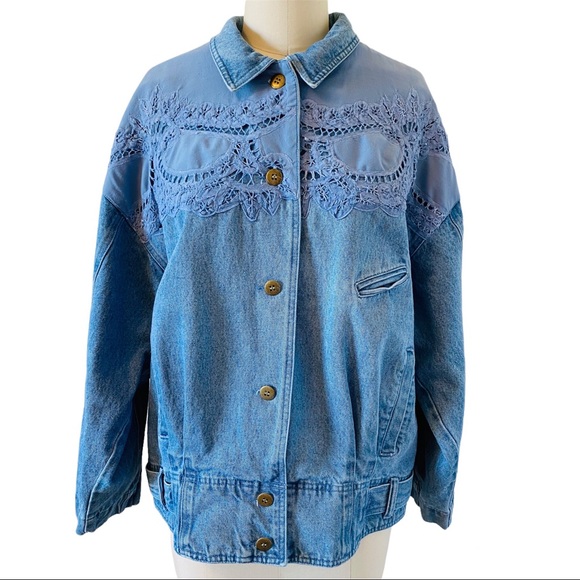 Vintage 80’s/90’s TOGETHER! Denim Jacket - Picture 1 of 16